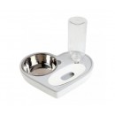 Кормушка 2в1 миска с автоматической поилкой для собак и кошек dog cat bowl