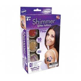 Набор для временного глиттер-тату Shimmer Glitter Tattoo