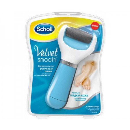 Электрическая роликовая пилка Scholl Velvet smooth usb