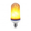 Лампа LED Flame Bulb с эффектом пламени огня