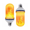 Лампа LED Flame Bulb с эффектом пламени огня