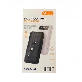 Повербанк power bank Viaking 50000 mAh Four output  N6(100)