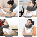 Массажная подушка с вибрацией и функцией памяти U-Shaped Massage Pillow ZX-1902