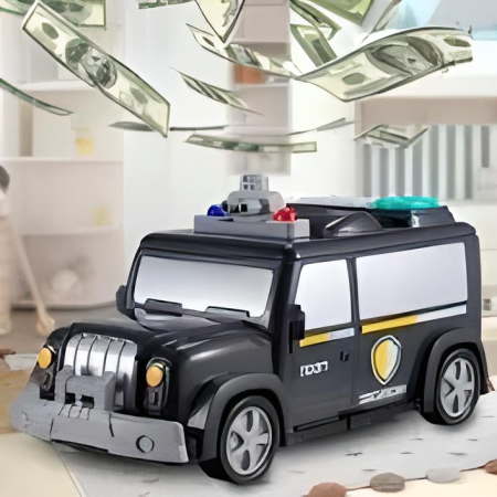 Cейф детская машина money transporter 589-11b