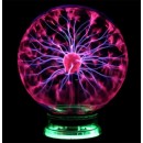 Лампа настольная шар с молниями Plasma Ball Magic большой 