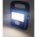 Фонарь прожектор USB с солнечной панелью и повербанком Solar LED light HS-8020 / Аккумуляторный фонарик(60)