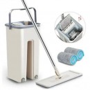  Швабра - лентяйка с ведром и автоматическим отжимом 2 в 1 Hand Free Cleaning Mop