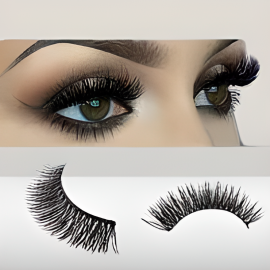 Магнитные ресницы Magnet Lashes 4 магнита, 3D шелк(400)