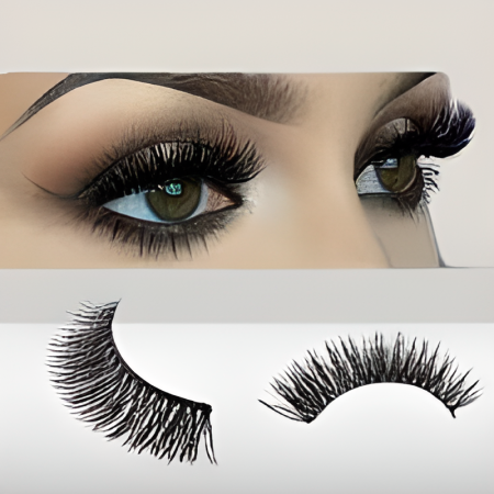 Магнитные ресницы Magnet Lashes 4 магнита, 3D шелк(400)