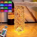 Настольная хрусталь лампа Rose diamond table lamp(50)