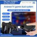 Игровая приставка для телевизора M8 mini 4K Android TV со встроенным эмулятором ретро-игр и джойстиками(40)