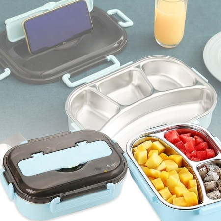 Ланчбокс 3 секции Shengde - 3 Liner Lunch Box