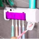 Держатель для зубных щеток Toothbrush sterilizer + стерилизатор и диспенсер для зубной пасты