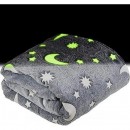 Светящиеся плед magic glow in the dark blanket