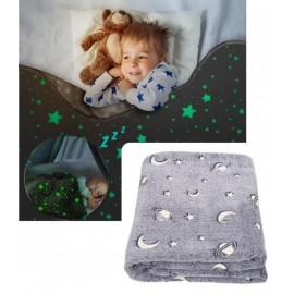 Светящиеся плед magic glow in the dark blanket