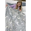 Светящиеся плед magic glow in the dark blanket