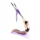 Гамак для йоги Air Yoga rope фиолетовый  для спорта, фитнеса(60)