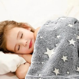 Светящиеся Плед Magic Glow In The Dark Blanket 160 На 120