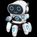 Интерактивная игрушка танцующий светящийся робот Robot Bot Pioneer